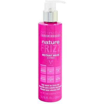 abril et nature Nature Frizz haarmasker Voor krullend haar Hydrateert en houdt glad haar Zachter en glanzend Professionele behandeling Anti-kroes 200 ml abril et nature Nature Frizz haarmasker Voor krullend haar Hydrateert en houdt glad haar Zachter en glanzend Professionele behandeling Anti-kroes 200 ml
