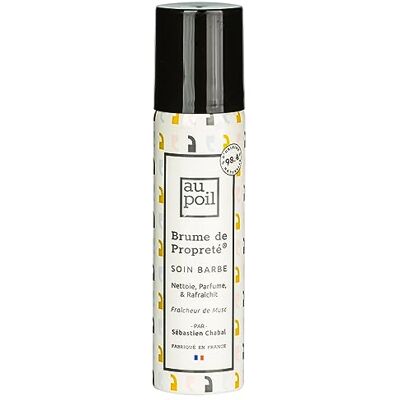 AU POIL Muskus Fresh Netheid Mist voor baard en haar van Sébastien Chabal AU POIL Muskus Fresh Netheid Mist voor baard en haar van Sébastien Chabal