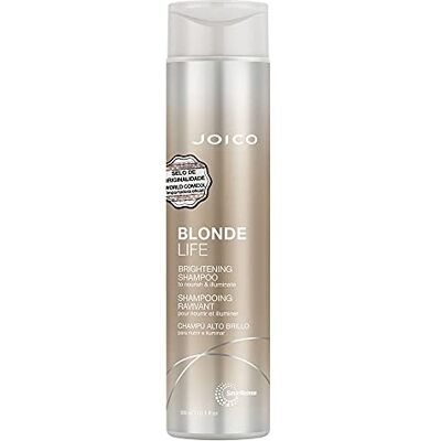 Joico Blonde Life Brightening Shampoo 300 ml – zonder sulfaten – blond haar Joico Blonde Life Brightening Shampoo 300 ml – zonder sulfaten – blond haar