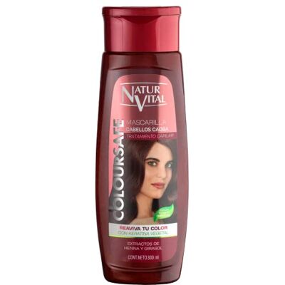 NaturVital Naturaleza Y Vida Coloursafe Caoba masker NaturVital Naturaleza Y Vida Coloursafe Caoba masker