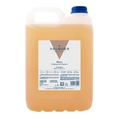 Valquer Laboratorios VALQUER Professionele pH-neutrale shampoo, 5 liter, hydraterend, met panthenol Valquer Laboratorios VALQUER Professionele pH-neutrale shampoo, 5 liter, hydraterend, met panthenol
