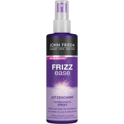 John Frieda Hittebeschermingsspray, inhoud 200 ml, uit de Frizz Ease-serie, beschermt het haar tegen hitte van styling John Frieda Hittebeschermingsspray, inhoud 200 ml, uit de Frizz Ease-serie, beschermt het haar tegen hitte van styling