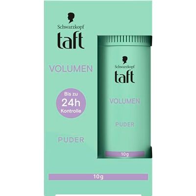 TAFT Schwarzkopf Volume stylingpoeder (10 g) voor vol haar, voor maximaal 50 toepassingen, veganistisch, stylingpoeder TAFT Schwarzkopf Volume stylingpoeder (10 g) voor vol haar, voor maximaal 50 toepassingen, veganistisch, stylingpoeder