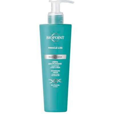 BIOPOINT Miracle Liss Haarcrème zonder uitspoelen, glad, 72 uur, ultralichte, voedzame en disciplinerende werking tegen crêpe-effect, 200 ml BIOPOINT Miracle Liss Haarcrème zonder uitspoelen, glad, 72 uur, ultralichte, voedzame en disciplinerende werking tegen crêpe-effect, 200 ml