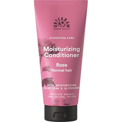 Urtekram URTORGV49 Conditioner Normaal haar Rozen, Vegan, biologisch, natuurlijke oorsprong, 180 ml Urtekram URTORGV49 Conditioner Normaal haar Rozen, Vegan, biologisch, natuurlijke oorsprong, 180 ml