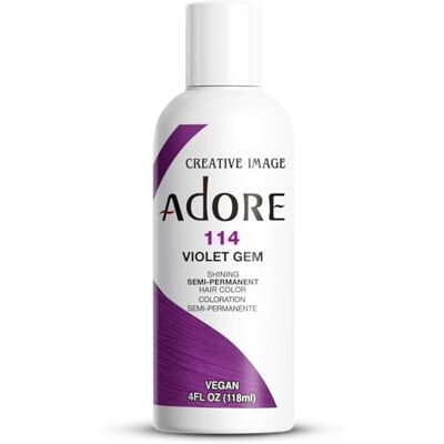 Adore Semi-permanente haarverf glanzend 130 blauw zwart Veganistische en dierproefvrije haarverf Zonder ammoniak, peroxide, zonder alcohol Adore Semi-permanente haarverf glanzend 130 blauw zwart Veganistische en dierproefvrije haarverf Zonder ammoniak, peroxide, zonder alcohol
