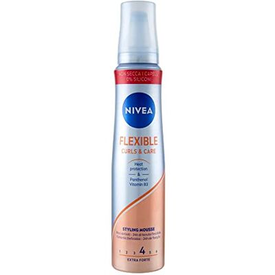Beiersdorf Nivea Curls&Care Haarschuim, flexibel, 150 ml, 175 g Beiersdorf Nivea Curls&Care Haarschuim, flexibel, 150 ml, 175 g