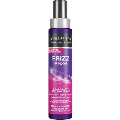 John Frieda Gladde stylingspray voor 3 dagen – inhoud: 100 ml met thermische bescherming en keratine, voor rustgevend tot dik haar John Frieda Gladde stylingspray voor 3 dagen – inhoud: 100 ml met thermische bescherming en keratine, voor rustgevend tot dik haar