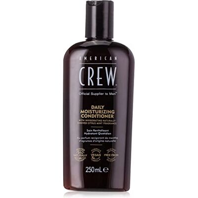American Crew Daily Moisturizing Conditioner Haircare balsem voor heren, hydraterend en versterkend voor normaal tot droog haar, 250 ml American Crew Daily Moisturizing Conditioner Haircare balsem voor heren, hydraterend en versterkend voor normaal tot droog haar, 250 ml