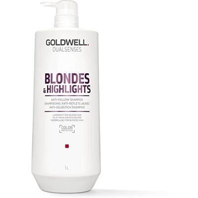 Goldwell Dualsenses Blondes & Highlights Anti Yellow Shampoo, 1 x 1 liter Goldwell Dualsenses Blondes & Highlights Anti Yellow Shampoo, 1 x 1 liter