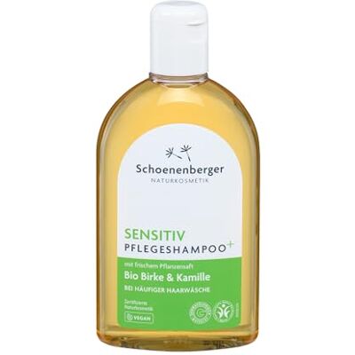 Schoenenberger Naturkosmetik Gevoelige verzorgingsshampoo + biologische berk en kamille, 1 x 250 ml Schoenenberger Naturkosmetik Gevoelige verzorgingsshampoo + biologische berk en kamille, 1 x 250 ml
