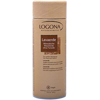 LOGONA Naturkosmetik Logona Natuurlijke cosmetica lavaaardepoeder, kleiaarde, voor haar- en lichaamsverzorging, natuurlijk & veganistisch, ook voor maskers en peelings, zonder oppervlakteactieve stoffen 300 g (1er Pack) LOGONA Naturkosmetik Logona Natuurlijke cosmetica lavaaardepoeder, kleiaarde, voor haar- en lichaamsverzorging, natuurlijk & veganistisch, ook voor maskers en peelings, zonder oppervlakteactieve stoffen 300 g (1er Pack)