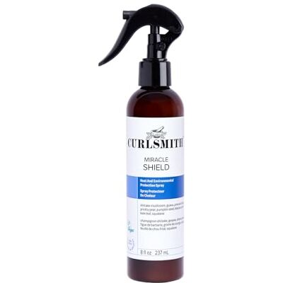 CURLSMITH Miracle Shield Protective Spray rijk aan eiwitten voor alle soorten krullen en haar (237 ml) CURLSMITH Miracle Shield Protective Spray rijk aan eiwitten voor alle soorten krullen en haar (237 ml)
