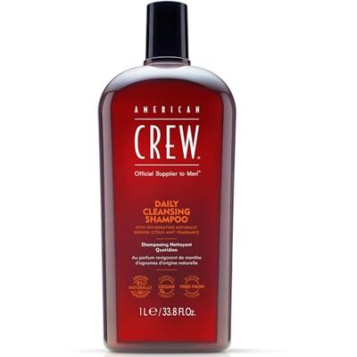 American Crew DAILY CLEANSING Dagelijkse reinigingsshampoo voor mannen, 1000 ml American Crew DAILY CLEANSING Dagelijkse reinigingsshampoo voor mannen, 1000 ml