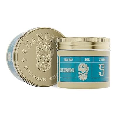 Bandido MAXIMUM HOLD AQUA HARD WAX Aqua Wax Nr. 5 Blauw. Bandido MAXIMUM HOLD AQUA HARD WAX Aqua Wax Nr. 5 Blauw.