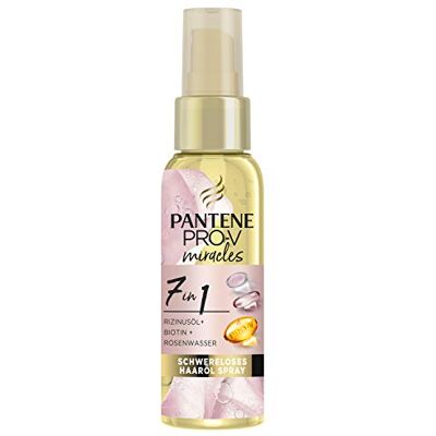 Pantene Pro-V Miracles 7 in 1 castorolie 100ml biotine rozenwater beauty, droog haar verzorging, glans, haarverzorging Pantene Pro-V Miracles 7 in 1 castorolie 100ml biotine rozenwater beauty, droog haar verzorging, glans, haarverzorging