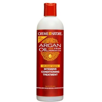 Creme of Nature Revlon – conditioner met arganolie uit Marokko – verzorging van krullend haar – zonder sulfaten – fles (354 ml) Creme of Nature Revlon – conditioner met arganolie uit Marokko – verzorging van krullend haar – zonder sulfaten – fles (354 ml)