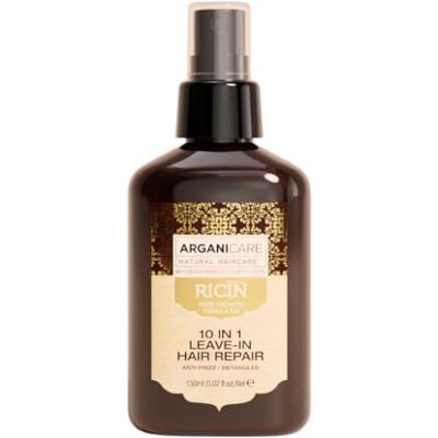 Arganicare Ricinusserie 10-in-1 reparatiespray zonder uitspoelen castor verwijdert krullen en voorkomt gespleten punten glanseffect hoge hydratatie alle haartypes 400 ml Arganicare Ricinusserie 10-in-1 reparatiespray zonder uitspoelen castor verwijdert krullen en voorkomt gespleten punten glanseffect hoge hydratatie alle haartypes 400 ml