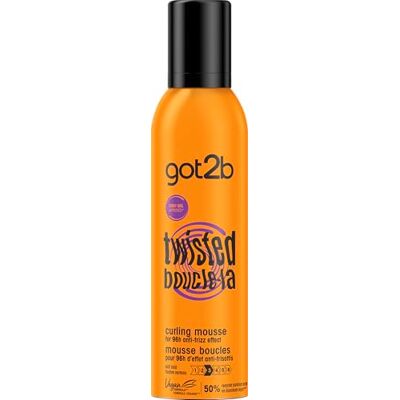Got2B Schwarzkopf Stylingschuim voor haar definitie van krullen anti-kroes golvend tot krullend aerosol 250 ml Got2B Schwarzkopf Stylingschuim voor haar definitie van krullen anti-kroes golvend tot krullend aerosol 250 ml