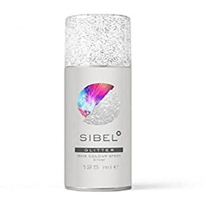 Sibel Silbel Color glitterspray, 125 m, zilver Sibel Silbel Color glitterspray, 125 m, zilver