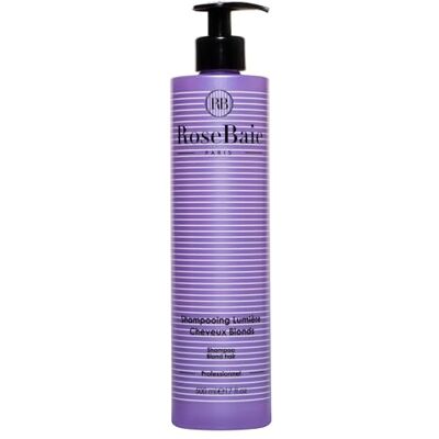 ROSE BAIE ROSEBAIE Blonde shampoo anti-gele reflecties wit blond haar met highlights kamille en keratine droogt niet sulfaatvrij 500 ml ROSE BAIE ROSEBAIE Blonde shampoo anti-gele reflecties wit blond haar met highlights kamille en keratine droogt niet sulfaatvrij 500 ml