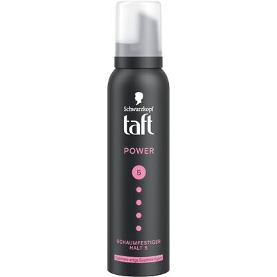 TAFT Schwarzkopf Power Cashmere Styling Foam (150 ml), houvast 5, schuim voor droog en beschadigd haar, haarschuim met kasjmierachtige soepelheid, veganistische formule* TAFT Schwarzkopf Power Cashmere Styling Foam (150 ml), houvast 5, schuim voor droog en beschadigd haar, haarschuim met kasjmierachtige soepelheid, veganistische formule*