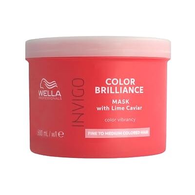 WELLA INVIGO Color Brilliance masker voor fijn haar cheveux colorés fins à normaux, Redonne de la brillance WELLA INVIGO Color Brilliance masker voor fijn haar cheveux colorés fins à normaux, Redonne de la brillance