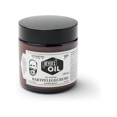 Beyer's Oil Baardverzorgingscrème 120 ml intensieve baardverzorging maakt de baard glad en zacht, bestrijdt roos Beyer's Oil Baardverzorgingscrème 120 ml intensieve baardverzorging maakt de baard glad en zacht, bestrijdt roos