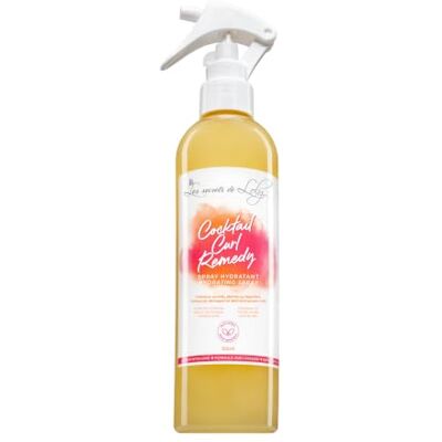 LES SECRETS DE LOLY – Cocktail Curl Remedy – hydraterende haarspray tegen gespleten haarpunten – natuurlijk, gekleurd of overgangshaar – +98,4% van natuurlijke oorsprong – 310 ml LES SECRETS DE LOLY – Cocktail Curl Remedy – hydraterende haarspray tegen gespleten haarpunten – natuurlijk, gekleurd of overgangshaar – +98,4% van natuurlijke oorsprong – 310 ml