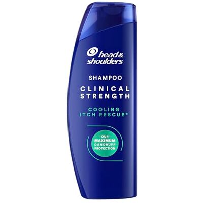 Head & Shoulders Kalmerende jeuk* 400 ml anti-roos shampoo met seleniumdisulfide, Clinical Strength. Bestrijdt hardnekkige roos en jeuk, ultra-fris menthol Head & Shoulders Kalmerende jeuk* 400 ml anti-roos shampoo met seleniumdisulfide, Clinical Strength. Bestrijdt hardnekkige roos en jeuk, ultra-fris menthol