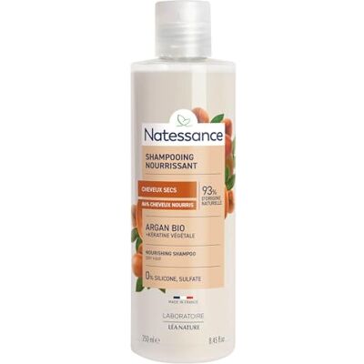 Natessance argan intensieve voeding shampoo 250ml Natessance argan intensieve voeding shampoo 250ml