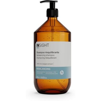 Insight Herbalancerende shampoo 900 ml zuiverende, verzachtende werking glazen verpakking Insight Herbalancerende shampoo 900 ml zuiverende, verzachtende werking glazen verpakking