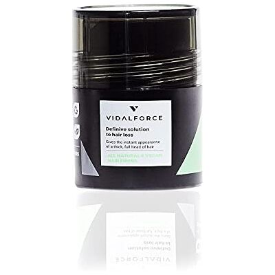VIDALFORCE Volumaterend verdichtingspoeder voor haar Kaalheid, haaruitval & wortels Natuurlijke keratine microvezels Anti-kaalheid. Hair Loss concealer I Donkerbruin (5 g) I VIDALFORCE Volumaterend verdichtingspoeder voor haar Kaalheid, haaruitval & wortels Natuurlijke keratine microvezels Anti-kaalheid. Hair Loss concealer I Donkerbruin (5 g) I