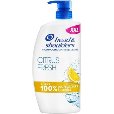 Head & Shoulders Citrus Fresh anti-roos shampoo voor vettig haar met pomp 1000 ml. Tot 100% van de roos verwijderd, klinisch bewezen. Dagelijks gebruik Head & Shoulders Citrus Fresh anti-roos shampoo voor vettig haar met pomp 1000 ml. Tot 100% van de roos verwijderd, klinisch bewezen. Dagelijks gebruik