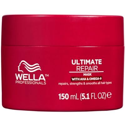 WELLA Professionals ULTIMATE REPAIR Masker (150 ml) Diepe en zachte reparatie voor beschadigd haar WELLA Professionals ULTIMATE REPAIR Masker (150 ml) Diepe en zachte reparatie voor beschadigd haar