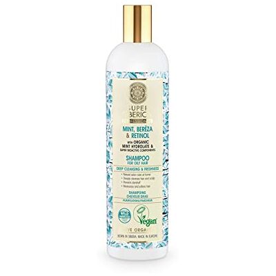 Natura Siberica Menta Abedul Retinol Champu Professionele Cabello Graso 400 ml Haarverzorging Natura Siberica Menta Abedul Retinol Champu Professionele Cabello Graso 400 ml Haarverzorging