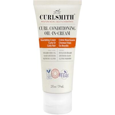 CURLSMITH Curl Conditioning Oil in Cream Veganistische conditioner voor krullend en kroeshaar (59 ml) CURLSMITH Curl Conditioning Oil in Cream Veganistische conditioner voor krullend en kroeshaar (59 ml)