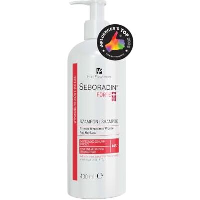 SEBORADIN FORTE Shampoo tegen haaruitval, dun haar, 400 ml SEBORADIN FORTE Shampoo tegen haaruitval, dun haar, 400 ml