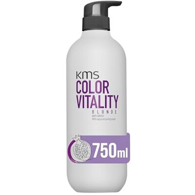 KMS Colour Vitality Blonde Shampoo 750 ml – shampoo tegen vergeling voor blond haar KMS Colour Vitality Blonde Shampoo 750 ml – shampoo tegen vergeling voor blond haar