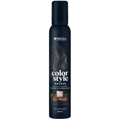 Indola Color Style Mousse Middle Brown 200 ml Indola Color Style Mousse Middle Brown 200 ml