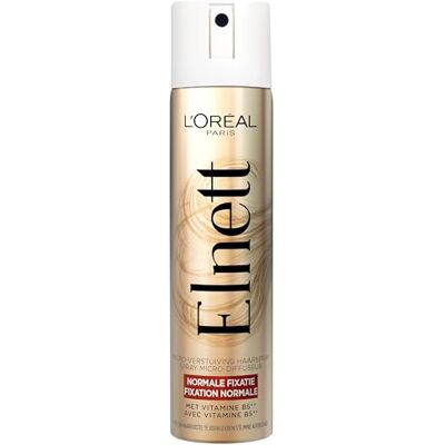 L'Oreal Paris Elnett Haarspray Satin Normale Fixatie, 75 Ml L'Oreal Paris Elnett Haarspray Satin Normale Fixatie, 75 Ml