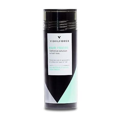 VIDALFORCE Volumegevend haarpoeder Kaalheid, haaruitval en wortels Natuurlijke keratine-microvezel. Haarpoeder tegen kaalheid. Hair loss concealer I Hazelnootbruin (30 gr) I VIDALFORCE Volumegevend haarpoeder Kaalheid, haaruitval en wortels Natuurlijke keratine-microvezel. Haarpoeder tegen kaalheid. Hair loss concealer I Hazelnootbruin (30 gr) I