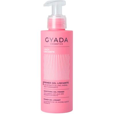 GYADA COSMETICS , Primer Straightening Gel, Confeer, ondersteuning en structuur voor gladder haar, anti-kroes, lijnextracten, haver, acai en amarant, 150 ml GYADA COSMETICS , Primer Straightening Gel, Confeer, ondersteuning en structuur voor gladder haar, anti-kroes, lijnextracten, haver, acai en amarant, 150 ml