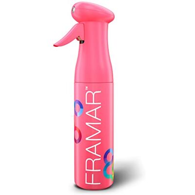 FRAMAR Premium Haarsprayfles Continue Sprayfles voor haar, mistsprayfles, Krullend Haarproducten voor Vrouwen, Spray Fles (Roze) FRAMAR Premium Haarsprayfles Continue Sprayfles voor haar, mistsprayfles, Krullend Haarproducten voor Vrouwen, Spray Fles (Roze)