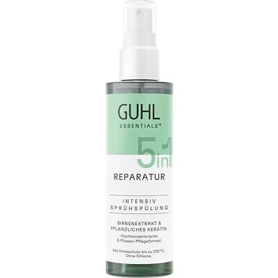 Guhl 5-in-1 intensieve conditioner, inhoud: 150 ml, reparatie, siliconenvrij, met hittebescherming, plantaardige keratine Guhl 5-in-1 intensieve conditioner, inhoud: 150 ml, reparatie, siliconenvrij, met hittebescherming, plantaardige keratine