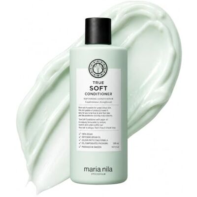 Maria Nila True Soft, Conditioner 300 ml, Voor Droog Haar, Arganolie Rehydrateert en Vermindert Kroezen, 100% Veganistisch en vrij van Sulfaten/Parabenen Maria Nila True Soft, Conditioner 300 ml, Voor Droog Haar, Arganolie Rehydrateert en Vermindert Kroezen, 100% Veganistisch en vrij van Sulfaten/Parabenen