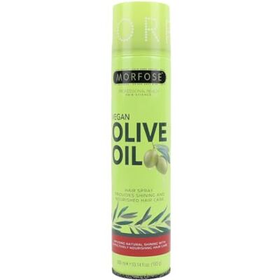 MORFOSE Vegan Hair Spray 400 ml olijfolie, argan- en amandelolie flexibele grip, anti-kroes en verzorging zonder resten voor alle haartypes MORFOSE Vegan Hair Spray 400 ml olijfolie, argan- en amandelolie flexibele grip, anti-kroes en verzorging zonder resten voor alle haartypes