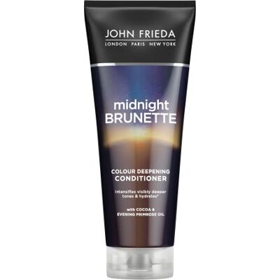 John Frieda Midnight Brunette haar conditioner haartype: bruin, kleurintensief, 250 ml John Frieda Midnight Brunette haar conditioner haartype: bruin, kleurintensief, 250 ml