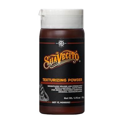 Suavecito Pomade Suavecito Texturing and Volumizing Hair Styling Powder Matte Finish and Strong Hold, No Mess, Oil Absorbeert 50 g Suavecito Pomade Suavecito Texturing and Volumizing Hair Styling Powder Matte Finish and Strong Hold, No Mess, Oil Absorbeert 50 g