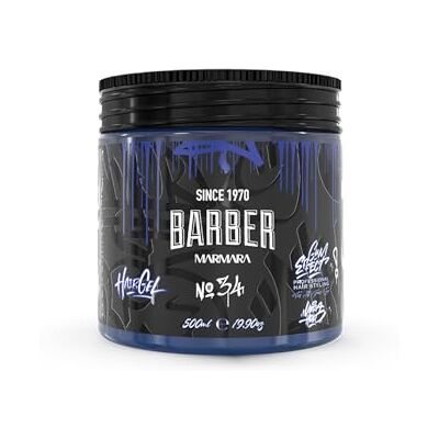 barber marmara Haargel nr. 34 voor mannen, sterke grip, duurzaam volume, residuvrij, nat of droog stylen, hoogwaardige mannelijke afwerking, 500 ml barber marmara Haargel nr. 34 voor mannen, sterke grip, duurzaam volume, residuvrij, nat of droog stylen, hoogwaardige mannelijke afwerking, 500 ml